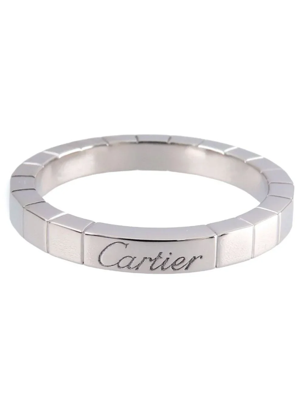 Cartier Lanieres Ring White Gold 18K 59
